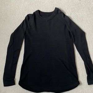 Black lululemon sweater - size 8
